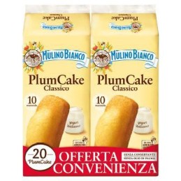 MULINO BIANCO PLUMCAKE YOGURT BIPACCO X 20 PZ