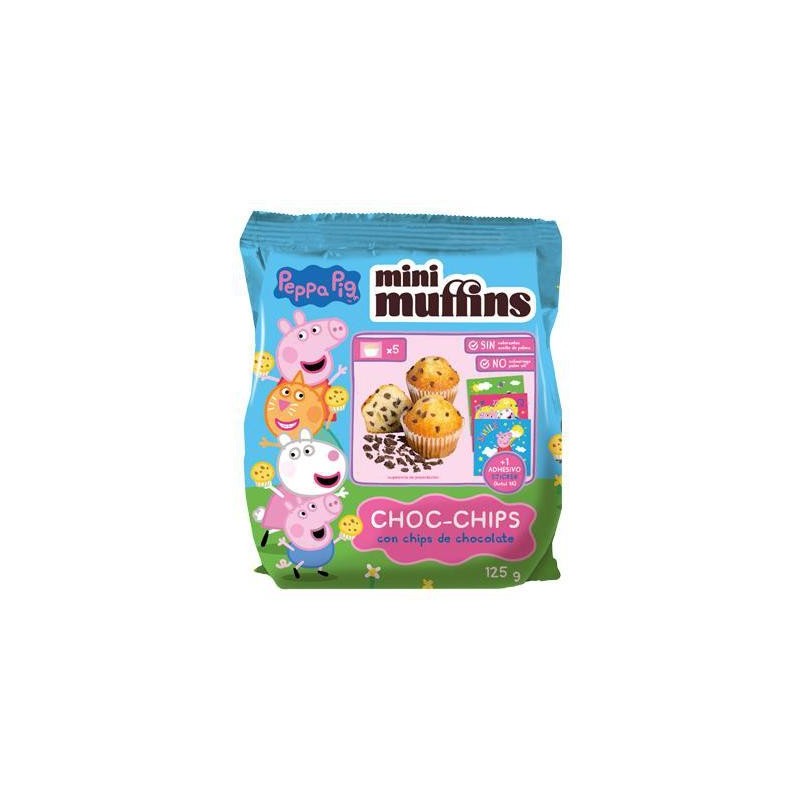 PEPPA PIG MUFFIN CHOCO CHIPS GR.125