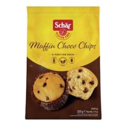 SCHAR MUFFIN CHOCO CHIPS GR.225