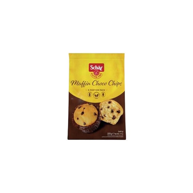 SCHAR MUFFIN CHOCO CHIPS GR.225