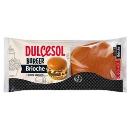 DULCESOL BURGER BRIOCHE X 4 PZ GR.340