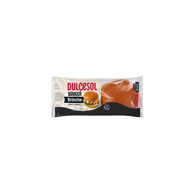 DULCESOL BURGER BRIOCHE X 4 PZ GR.340
