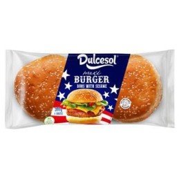 DULCESOL MAXI BURGER SESAMO X4 PZ GR.300