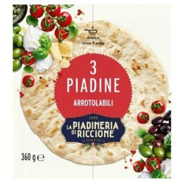 LA PIADINERIA DI RICCIONE PIADINA CLASSICA X 3 GR.360