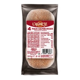 L'AGNESE MAXI HAMBURGER SESAMO 300GR