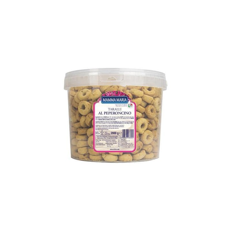 MAMMA MARIA KG.2 TARALLI AGLIO/OLIO/PEPERONCINO SECCHIO TOND