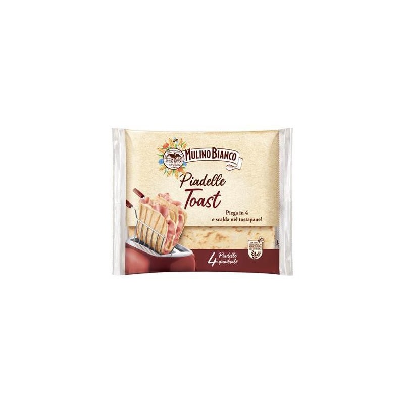 MULINO BIANCO PIADELLE TOAST 4PEZZI GR.240