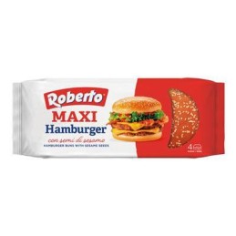 ROBERTO MAXI HAMBURGER C/SESAMO 300GR
