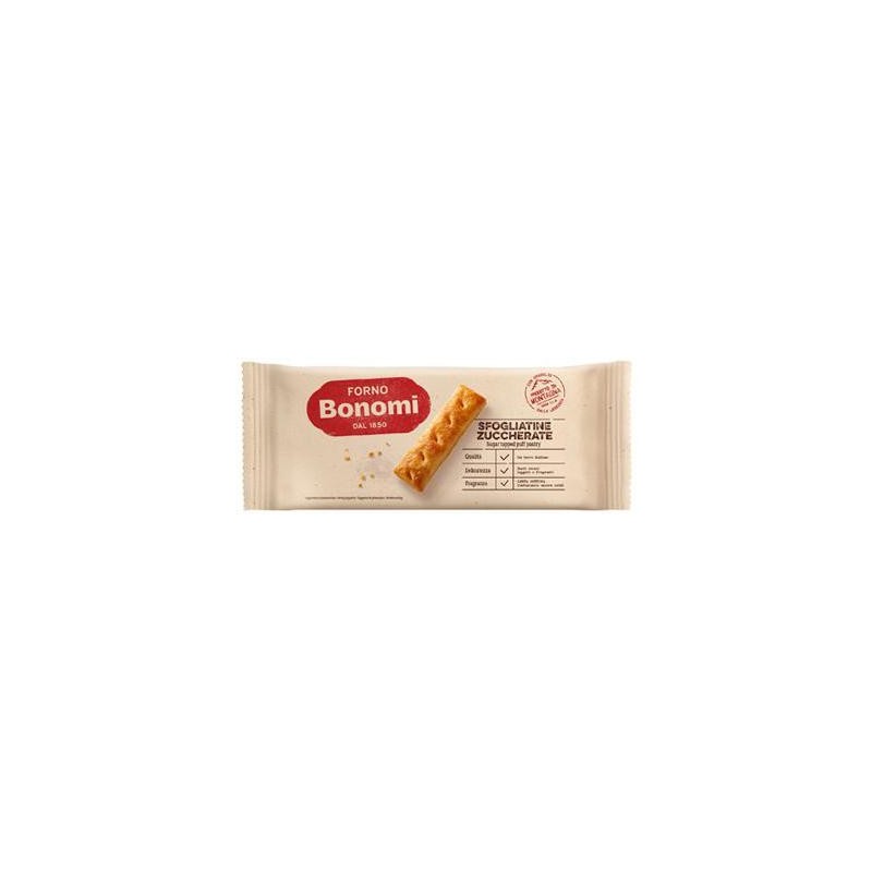 BONOMI SFOGLIATINE 130GR ZUCCHERATE