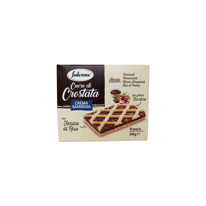 FALCONE TRANCIO CROSTATA GIANDUIA GR.60X4