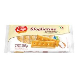 LAGO SFOGLIATINE 135GR ZUCCHERATE