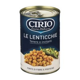 CIRIO LENTICCHIE SCATOLA 400GR