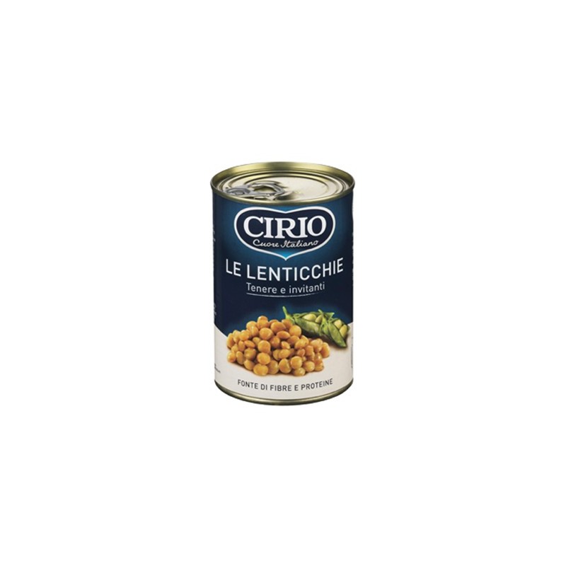 CIRIO LENTICCHIE SCATOLA 400GR