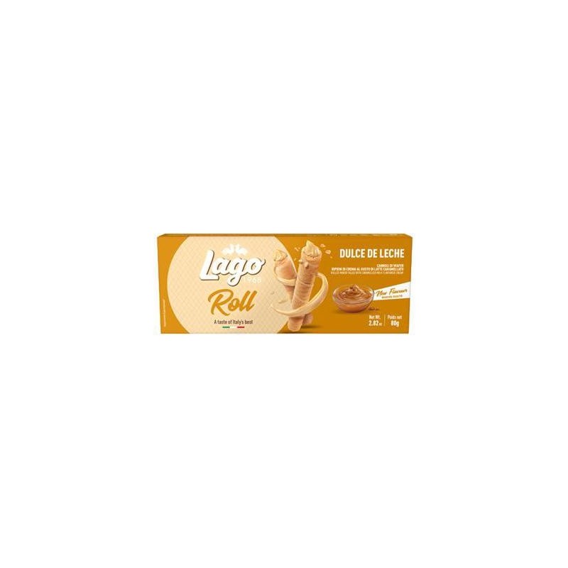 LAGO ROLL DULCE DE LECHE GR.80