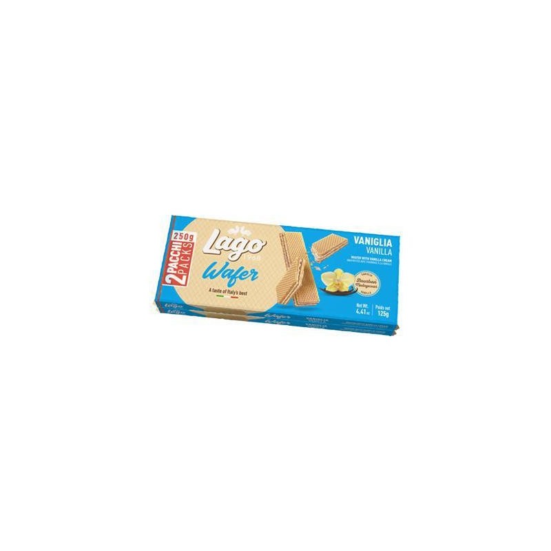LAGO WAFER PACCO DOPPIO 2 X 125GR VANIGLIA