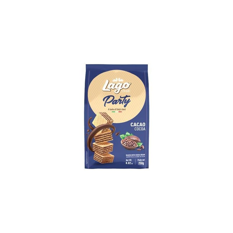 LAGO WAFER PARTY 250GR CACAO