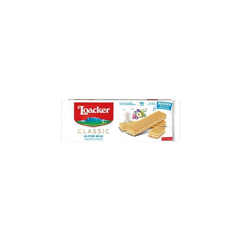 LOACKER WAFER 175GR LATTE