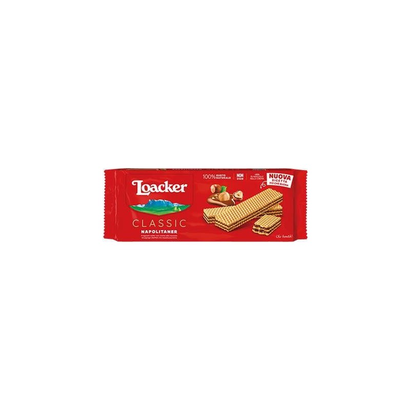 LOACKER WAFER 175GR NOCCIOLA