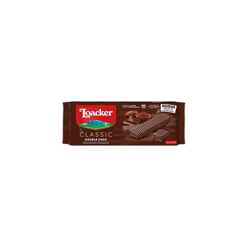 LOACKER WAFER DOUBLE CHOC GR.175