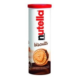 NUTELLA BISCUITS TUBO 166 GR