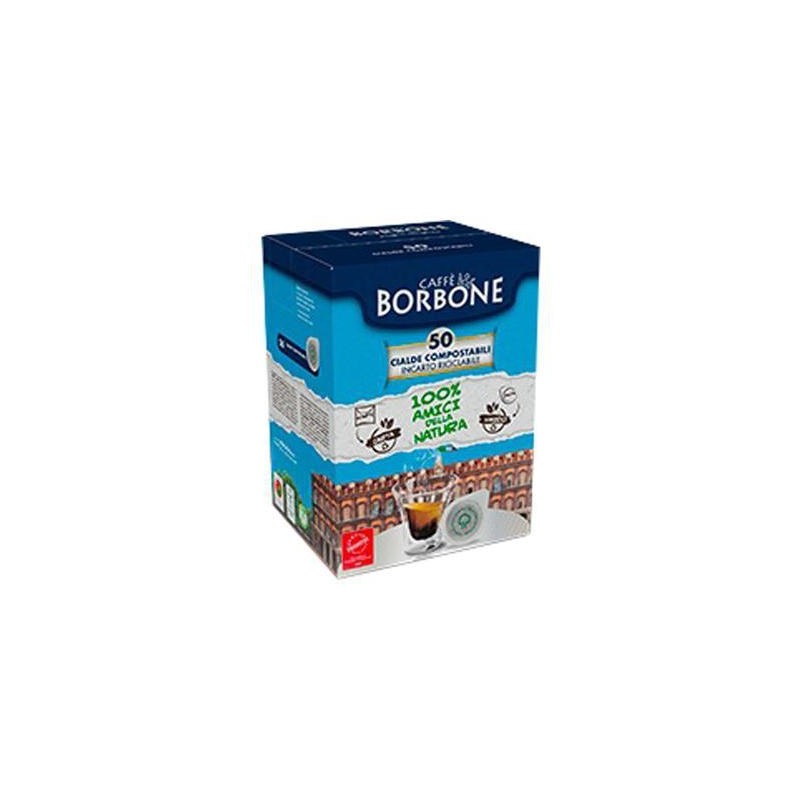 CAFFE'BORBONE CIALDE X50 MISCELA NOBILE (BLU)