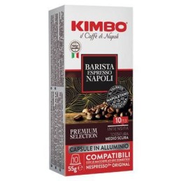 KIMBO CAPSULE ALLUMINIO X10 NAPOLI C/NESPRESSO