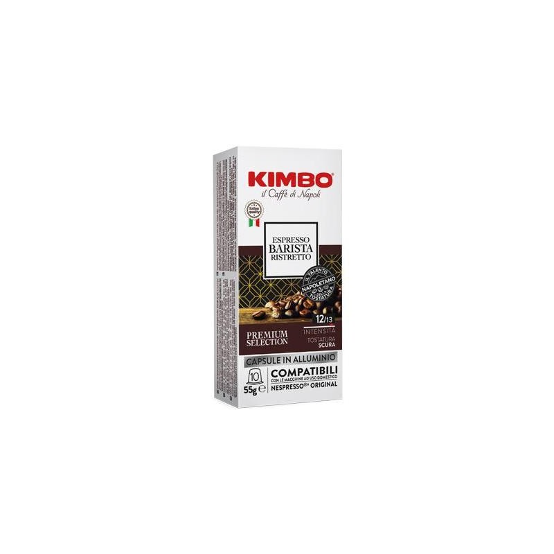 KIMBO CAPSULE ALLUMINIO X10 RISTRETTO C/NESPRESSO