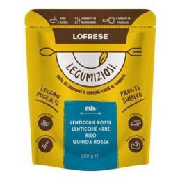 LOFRESE LEGUMIZIOSI MIX BLU LENTICCHIE ROSSE/NERE-RISO - QUI
