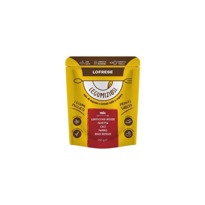 LOFRESE LEGUMIZIOSI MIX ROSSOLENTICCHIE ROSSE, FAVETTA,FARR