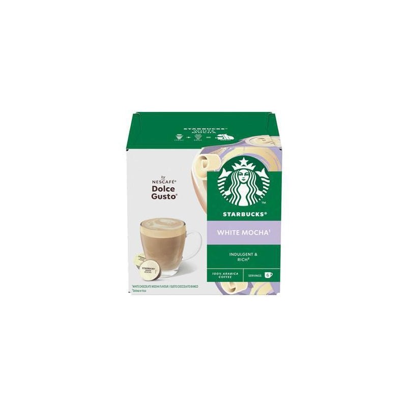 NESCAFE' DOLCEGUSTO 6CAPS STARBUCKS WHITE CHOCOLATE MOCHA