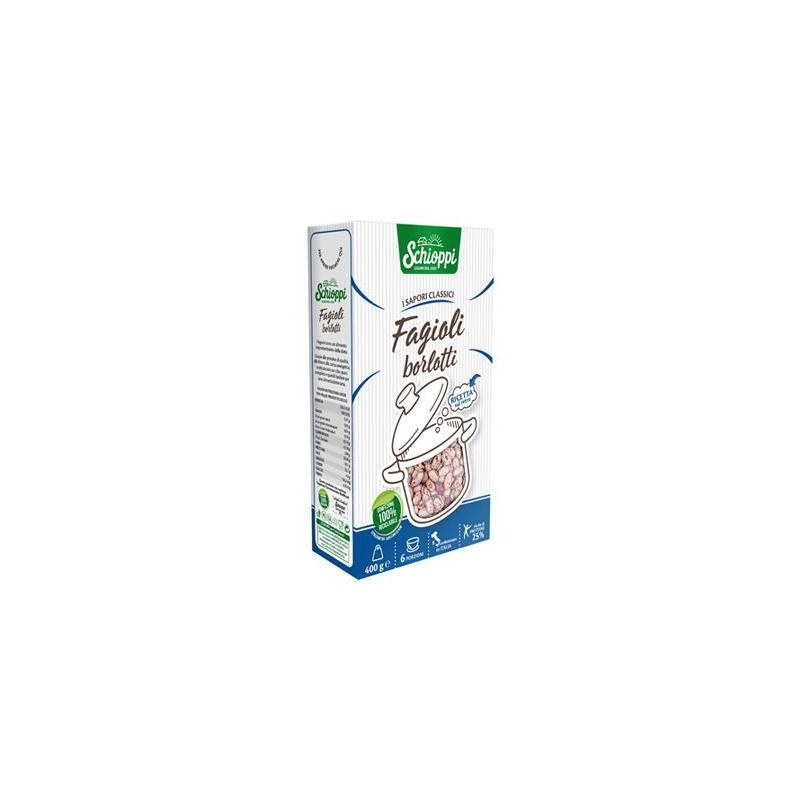 SCHIOPPI FAGIOLI BORLOTTI 400 GR