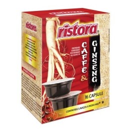 RISTORA CAFFE'&GINSENG X16 CAPSULE MODOMIO