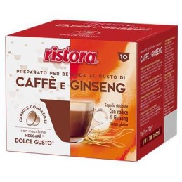 RISTORA DOLCEG. CAFFE'& GINSENG X10 CAP.GR.17