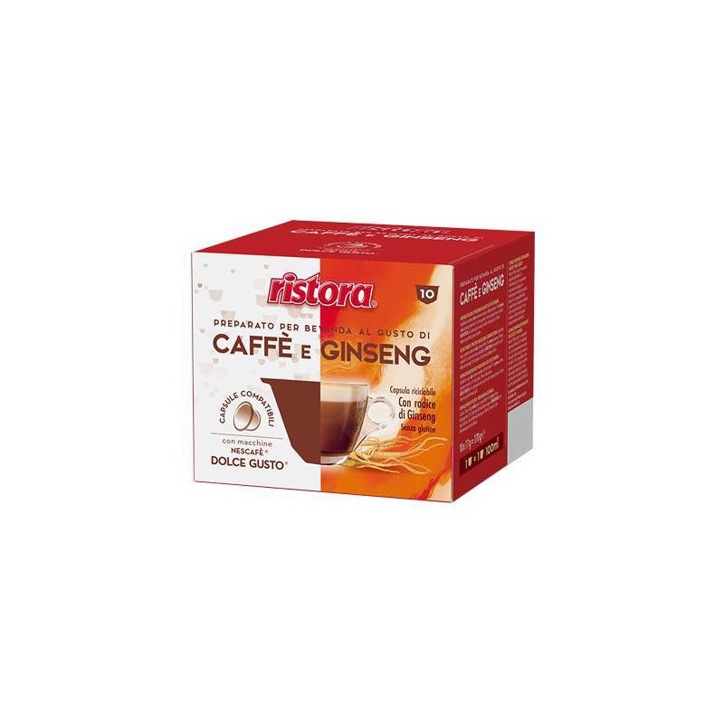 RISTORA DOLCEG. CAFFE'& GINSENG X10 CAP.GR.17