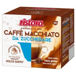 RISTORA DOLCEG. CAFFE'MACCHIATO DA ZUCCHER.X10 CAPS