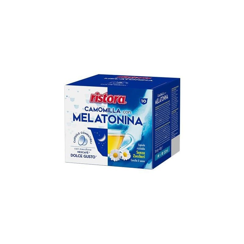 RISTORA DOLCEG. CAMOMILLA/MELATONINA 10 CPS(1MG)INTEGRATOR