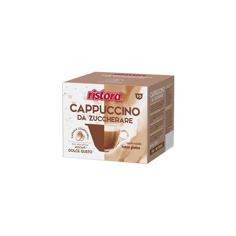RISTORA DOLCEG. CAPPUCCINO X10 CAPSULE