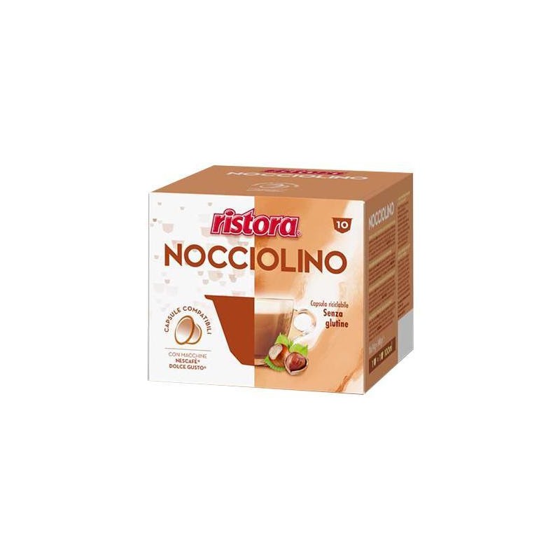 RISTORA DOLCEG. CAPPUCCINO X10 CAPSULENOCCIOLA