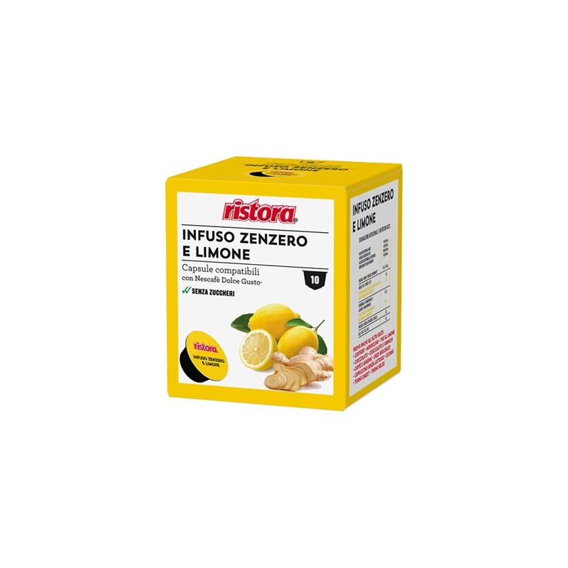 RISTORA DOLCEG. INFUSO ZENZERO LIMONEX10 G.8 C