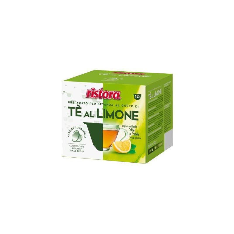 RISTORA DOLCEG. TE'LIMONE X10 CAPSULEGR.12
