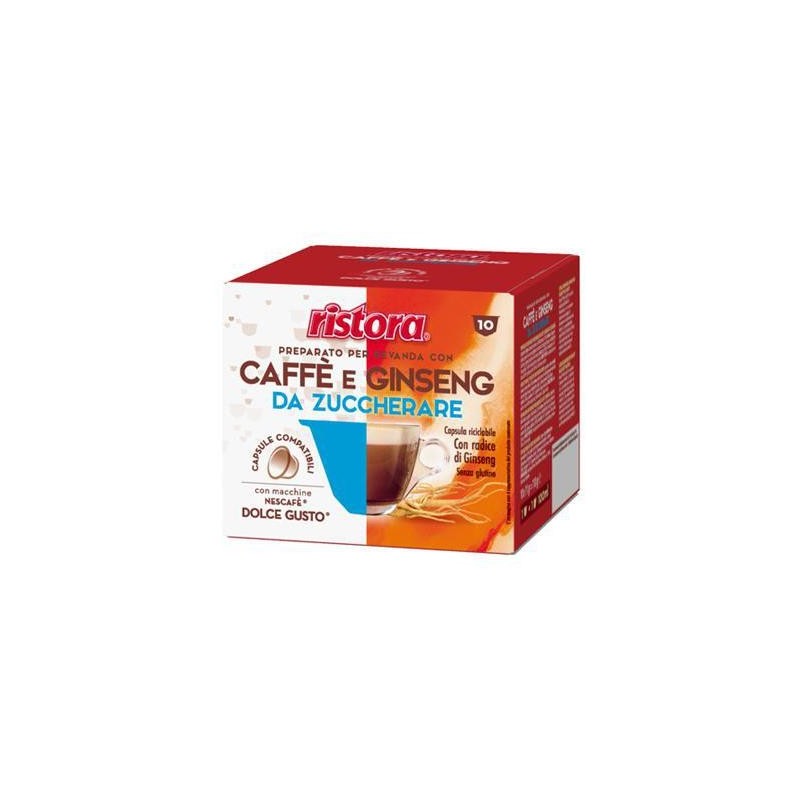 RISTORA DOLCEG.CAF&GINS DA ZUCCHERARE X10 CAPS