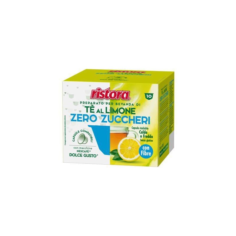 RISTORA DOLCEG.TE'LIM.S/ZUC.X10 CAPS