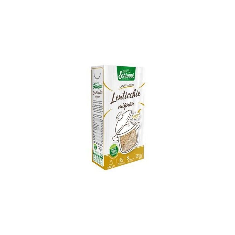 SCHIOPPI LENTICCHIE MIGNON 400 GR