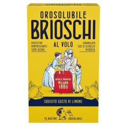 BRIOSCHI BUSTINE OROSOLUBILI LIMONE 15 PZ