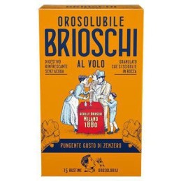 BRIOSCHI BUSTINE OROSOLUBILI ZENZERO 15 PZ