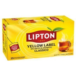 LIPTON TEA YELLOW X 25 FILTRI
