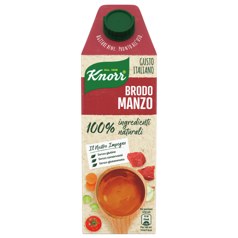 KNORR 100% BRODO 750 ML MANZO