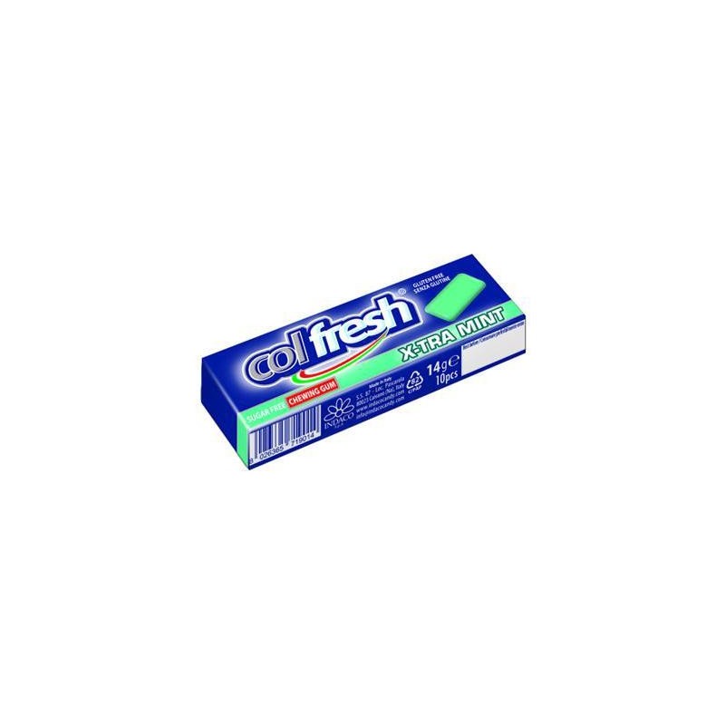 COLFRESH X-TRA MINT CHEWINGUMSTICK X10 CONFETTI