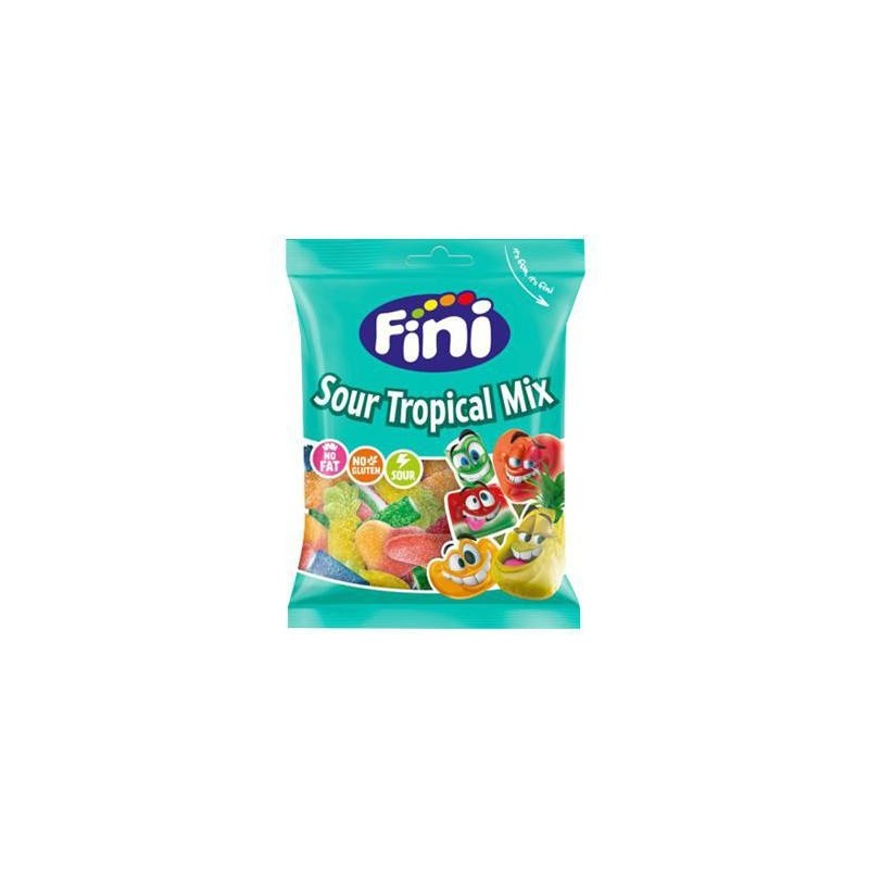 FINI CARAMELLE SOUR TROPICAL MIX GR.90