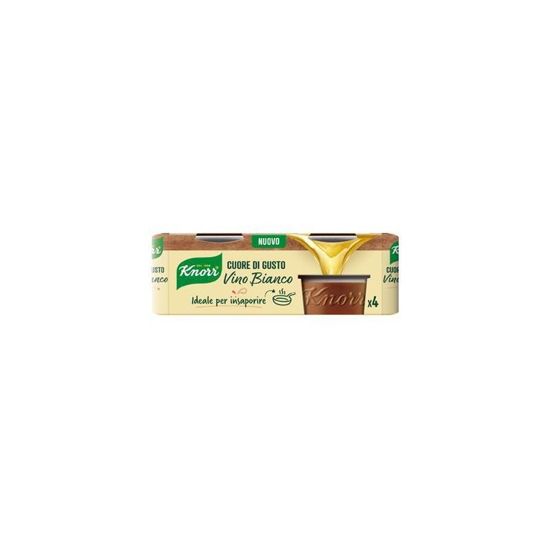 KNORR CUORE GUSTO VINO BIANCO GR.26X4